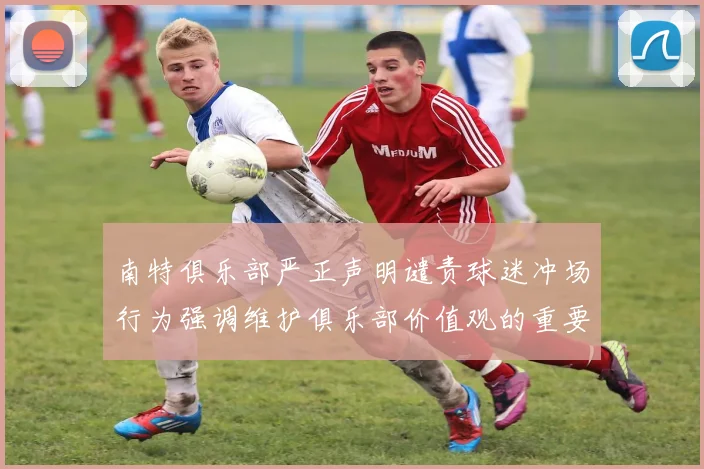 南特俱乐部严正声明谴责球迷冲场行为强调维护俱乐部价值观的重要性